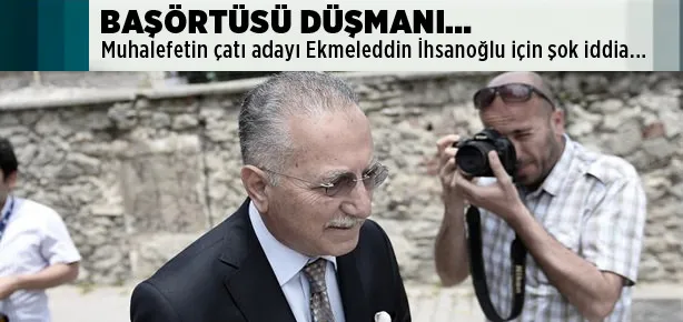 Prof. Dr. Akgündüz: İhsanoğlu başörtüsü düşmanı!
