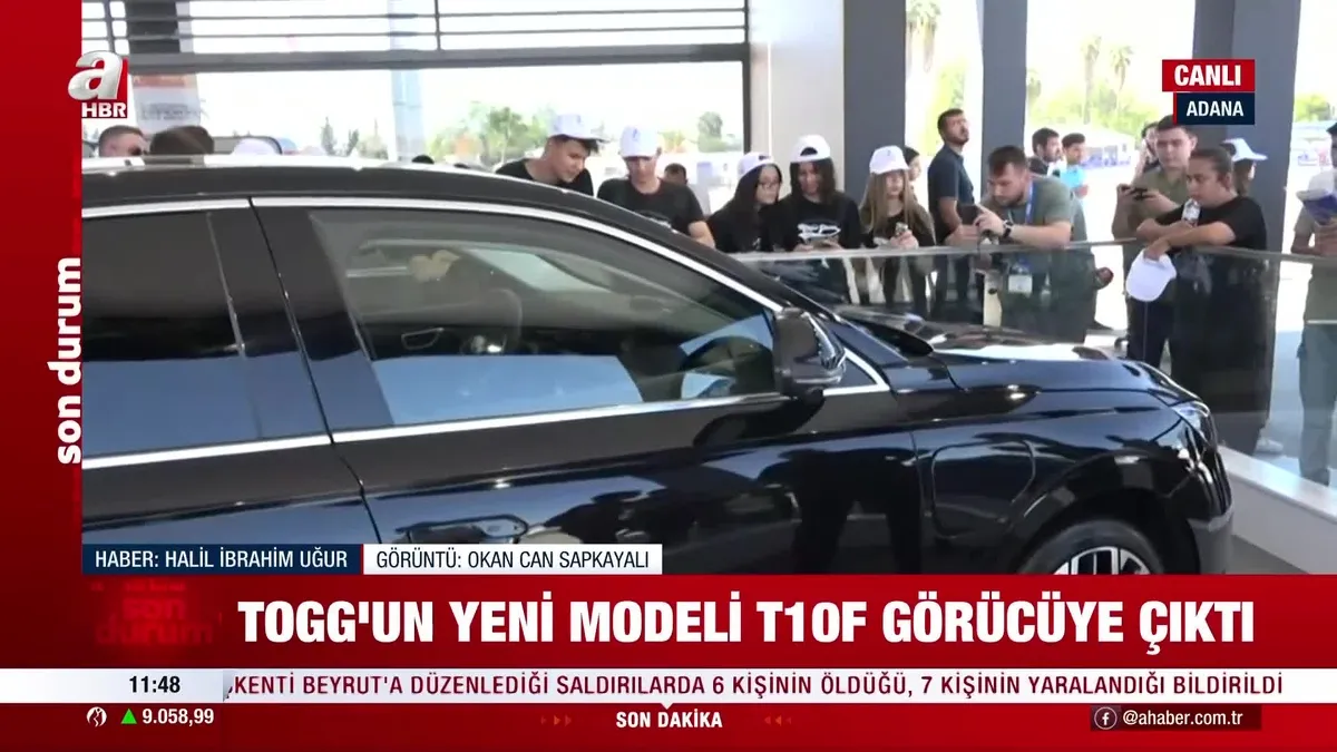 TOGG'un yeni modeli T10F görücüye çıktı