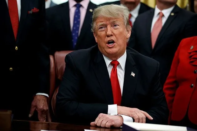Trump'tan tuhaf açıklama: Sizin de yeni yılınız kutlu olsun