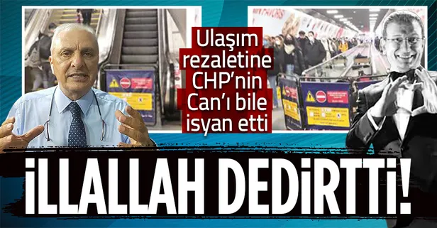 Son dakika: CHP'li Ekrem İmamoğlu yönetiminin ulaşım faciasına yandaş Can Ataklı bile dayanamadı: İllallah dedirtiyor!
