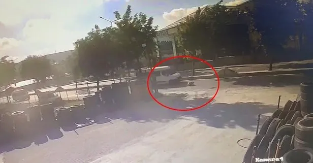 Akılalmaz kurtuluş kamerada!