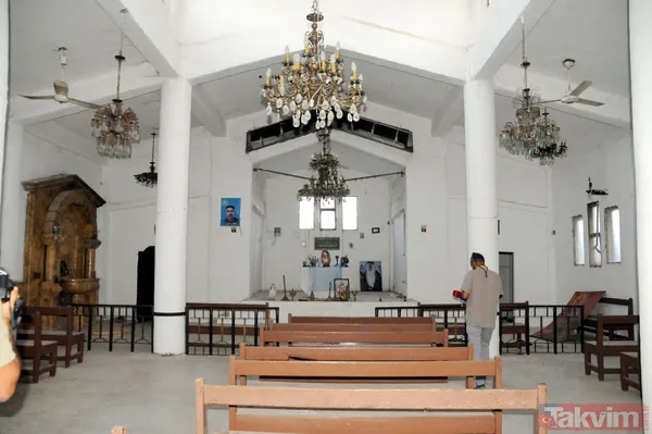 Tel Abyad’daki Ermeni Kilisesi önce DEAŞ sonra PKK tarafından karargah olarak kullanılmış - 7