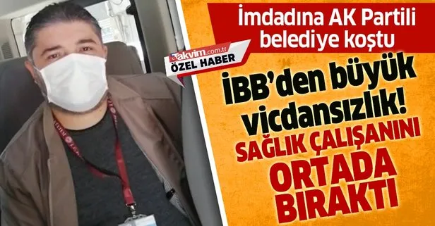 İBB’nin geri çevirdiği sağlık çalışanının ulaşım talebine AK Partili belediye yetişti