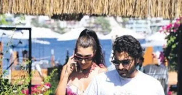 Bodrum renklendi! Hande Yener, rapçi sevgilisi Misha ile tatilin tadını çıkardı