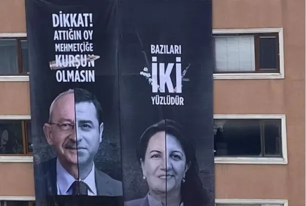 Ülkü Ocakları’ndan büyük ses getiren pankart!