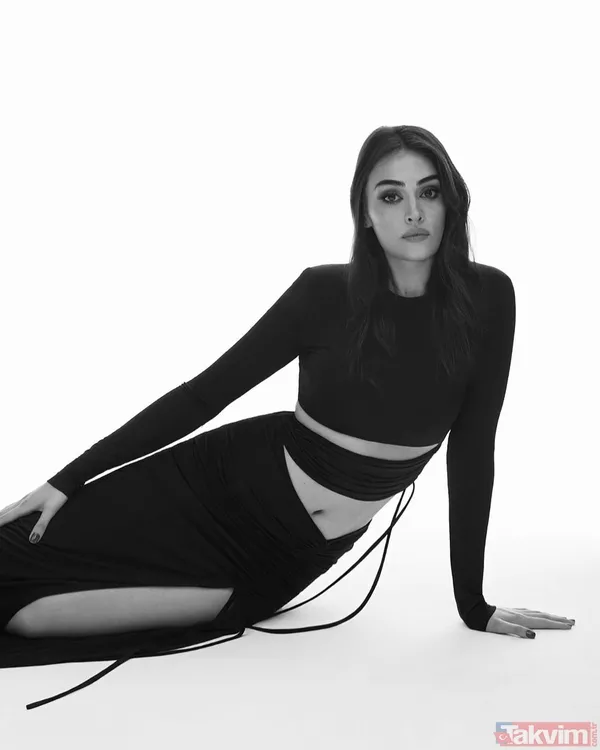 Esra Bilgiç’den kumsal pozu! Denize karşı sere serpe uzandı sosyal medya onu konuştu! Ramo ve Diriliş Ertuğrul’un yıldızı... - 6