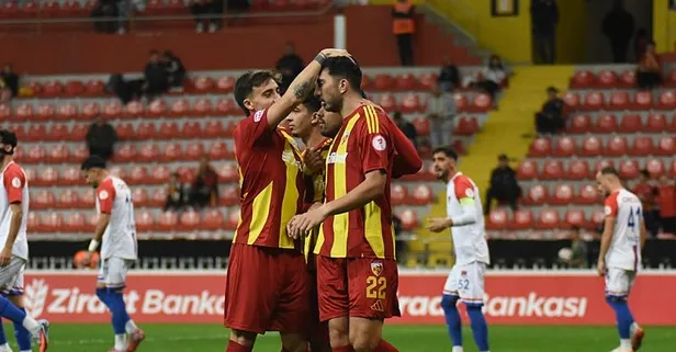 Ziraat Türkiye Kupası'nda Kayserispor Niğde Belediyesi Spor'u mağlup etti