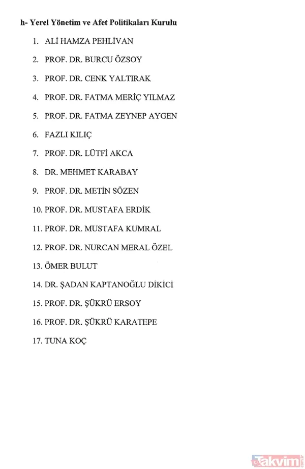 10 ayrı kurula 140 isim | Cumhurbaşkanlığı politika kurulları üyeleri belli oldu! Karar Resmi Gazete'de! Listede Orhan Gencebay da var - 12
