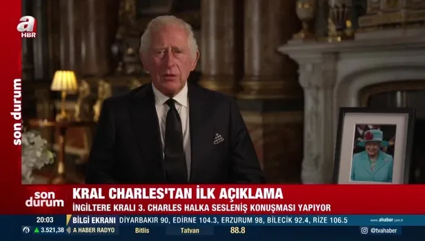İngiltere'nin yeni kralı 3. Charles konuştu