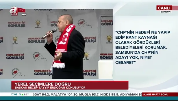 Başkan Erdoğan'dan Samsun'da peş peşe müjde