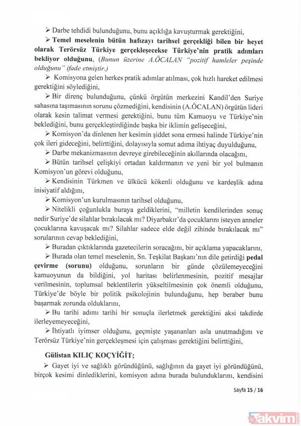 İşte 16 sayfalık İmralı tutanağı... PKK elebaşı Abdullah Öcalan Suriye için ne dedi? İsrail ve MOSSAD iddiası - 20