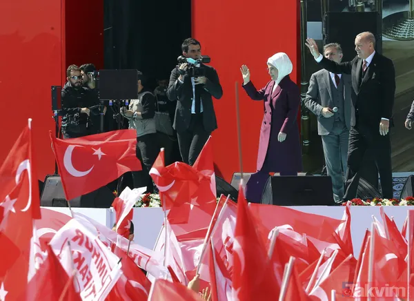 Cumhur İttifakı Ankara miting alanı saatler öncesinden doldu taştı - 8