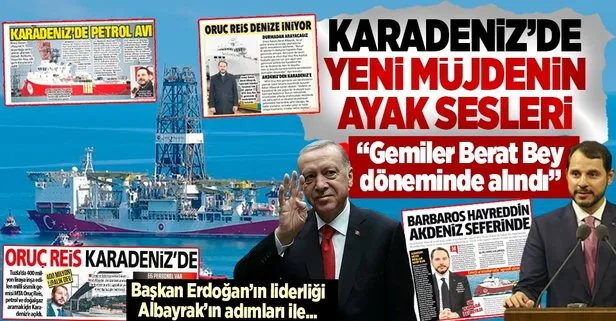 Başkan Erdoğan ’Gemiler Berat Albayrak döneminde alındı’ dedi, Karadeniz’de yeni müjdenin sinyalini verdi