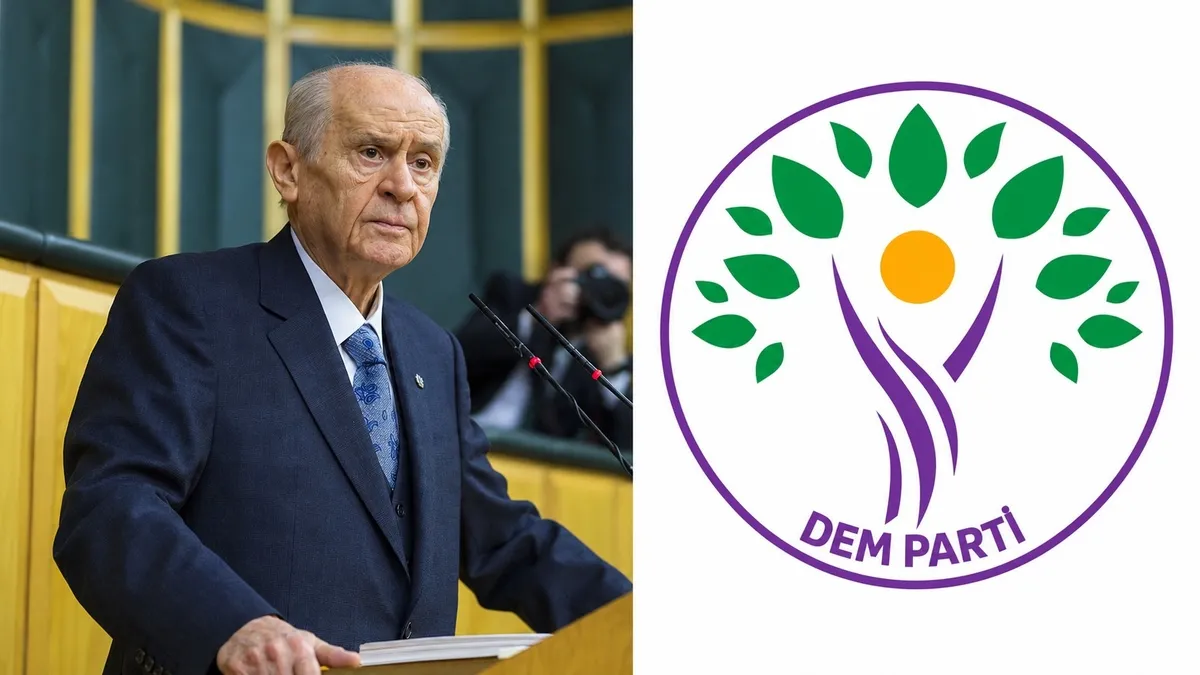 MHP Lideri Bahçeli, DEM Parti İmralı Heyeti ile görüştü! Gündem Terörsüz Türkiye