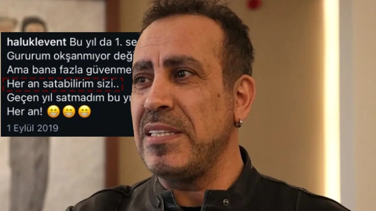 Haluk Levent'in 2019 Yılındaki Tartışmalı Açıklamaları Yeniden Gündemde