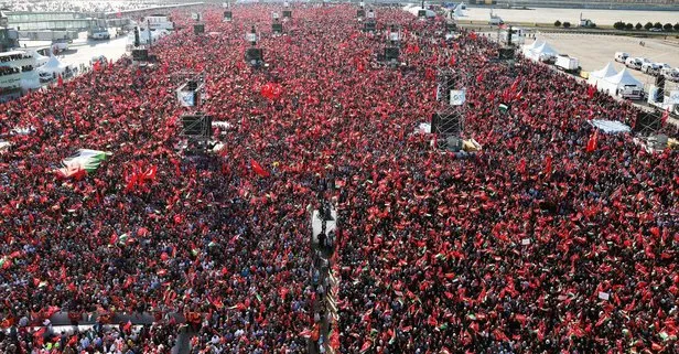 Türkiye kıyamda dünyanın gözü İstanbul’da! Başkan Erdoğan Tel Aviv’e rest çekti: Büyük Filistin mitingi dört bir yanda takip ediliyor