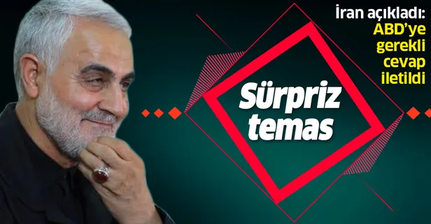 İran açıkladı! "ABD'ye gerekli cevap iletildi"