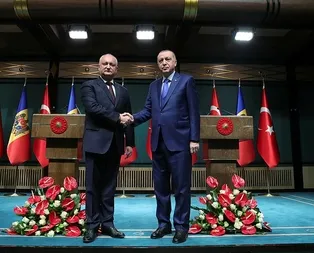 Başkan Erdoğan Moldova Cumhurbaşkanı İgor Dodon onuruna yemek verdi