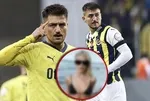 Jose Mourinho'nun 20 numarası Cengiz Ünder sarışın güzele vuruldu! Fenerbahçeliler 'yengemiz' yorumları yağdırdı