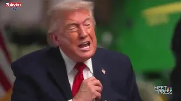 Donald Trump NBC röportajını terk etti