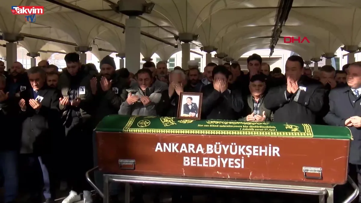 Ankaralı Turgut cenaze töreni!