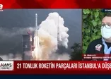 21 tonluk Çin roketi parçaları Türkiye'ye düşebilir? Uzman isim A Haber canlı yayınında tarih verdi