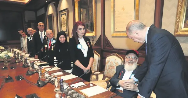 Gazi koruculara övünç madalyası! Başkan Erdoğan talimat verdi...