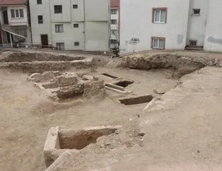 Bolu'da inşaat kazısı sırasında tarihi eser kalıntıları bulundu