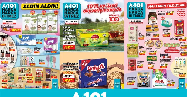 Yiyecek indirimleri! Yeni hafta geldi A101 aktüel kataloğu değişti! 89 TL'ye indi! Paket paket satılıyor! Kolot peyniri, sıvı yağ, tuvalet kağıdı...