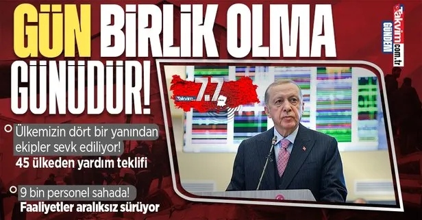 Başkan Erdoğan’dan Kahramanmaraş depremiyle ilgili önemli açıklamalar