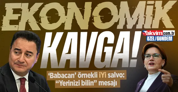 Koltuk savaşı hız kazandı! 6+1'lik yıkım koalisyonunda 'ekonomik' kavga: DEVA'dan İYİ Parti'ye 'Babacan' örnekli "yerinizi bilin" mesajı