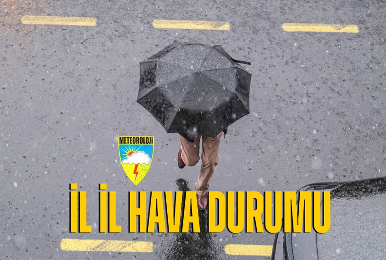 Ege’ye kuvvetli yağış Marmara’ya kuvvetli rüzgar!