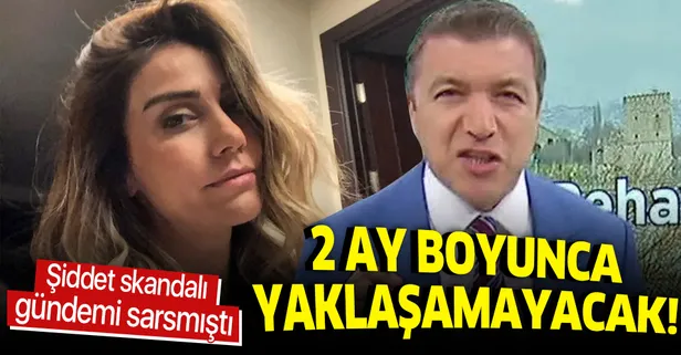 İsmail Küçükkaya, eski eşi Eda Demirci'ye şiddet uygulamıştı... Mahkemeden 2 aylık uzaklaştırma kararı