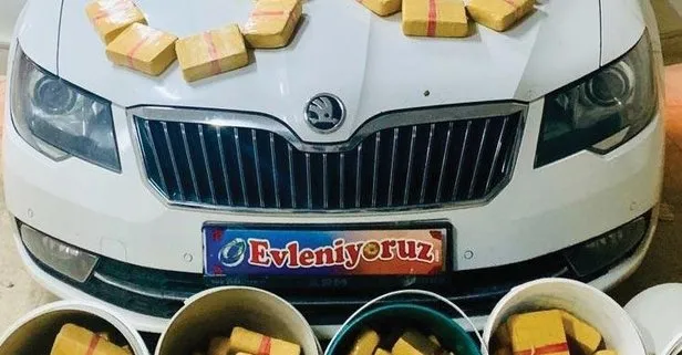 Bu da yeni yöntemleri! Gelin arabası gibi görünüyor ama...