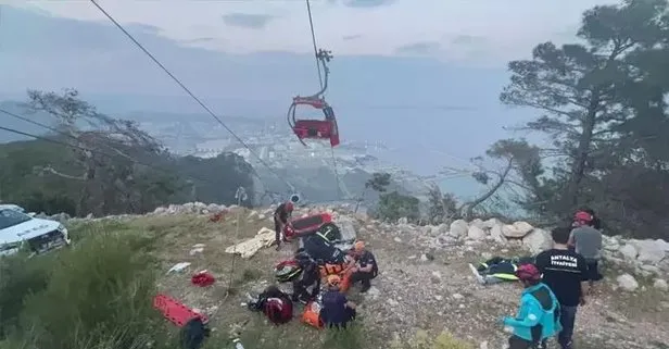 Antalya’da teleferik faciası |  Panik anları anbean kaydedildi! Teleferik sabıkalı çıktı