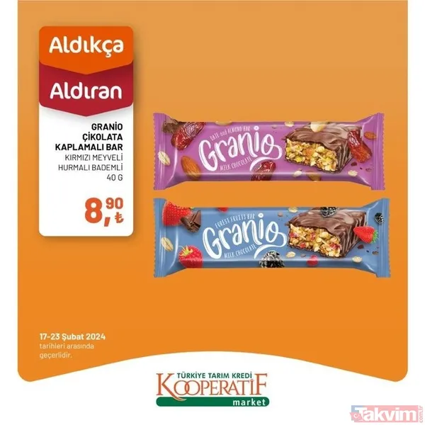 Tarım Kredi KATALOĞU 19-23 Şubat 2024 FİYAT LİSTESİ! Kooperatif market 32 üründe fiyatları indirdi! 2 katlı 6'lı kağıt havlu 54.90 TL... - 49