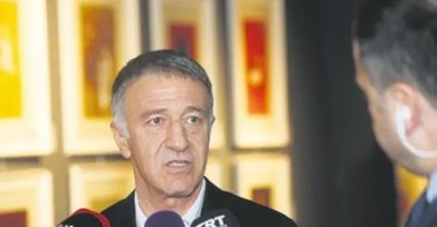 Trabzonspor Başkanı Ahmet Ağaoğlu: Açığı mücadeleyle kapatıyoruz