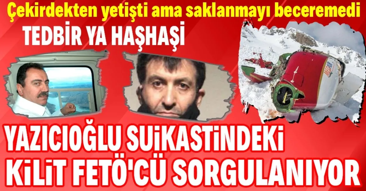 Muhsin Yazıcıoğlu suikastindeki kilit FETÖ&#39;cü Kamil Bakum sorgulanıyor -  Takvim