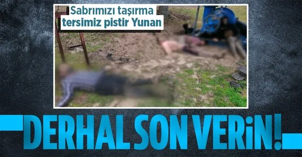 Son dakika: MSB: Yunanistan insanlık dışı muameleye derhal son vermeli