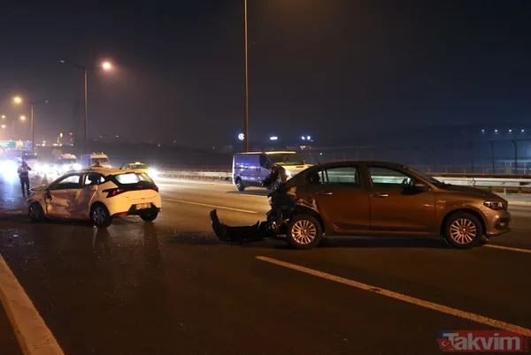 Kağıthane'de şok olay! Seyir halindeki arabadan düşen kişiye peş peşe arabalar çarptı - 7