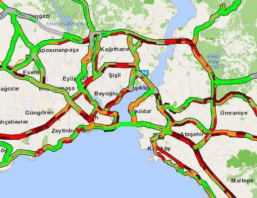 İstanbul’da kırmızı çile!