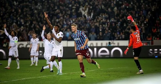 Trabzonspor 2. yarıya da fırtına gibi başladı! Malatya’yı tek golle yıktı