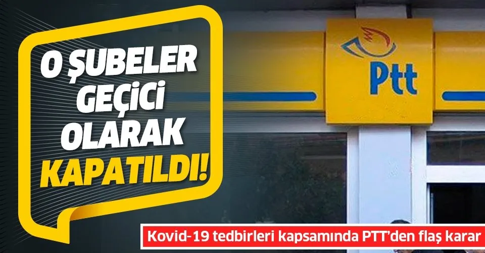 Son Dakika Koronavirus Tedbirleri Kapsaminda Yogunluk Yasanan Ptt Subeleri Gecici Olarak Kapatildi Takvim