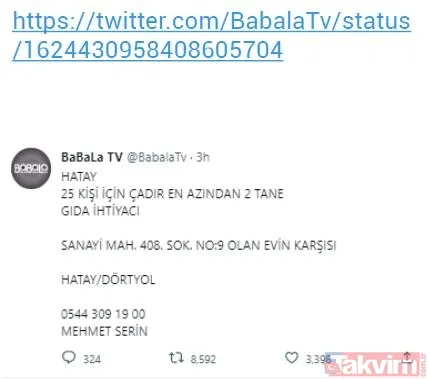 Oğuzhan Uğur'un sahibi olduğu Babala isimli sosyal medya hesabı “Baraj patladı” yalanı ve paylaştığı sahte ihbarları tek tek sildi - 33