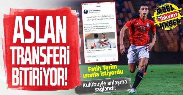 Galatasaray, Mostafa Mohamed transferini bitiriyor! Zamalek ile anlaşma tamam...