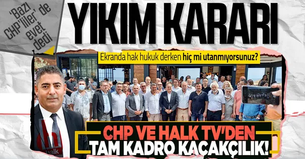 Halk TV'nin sahibi Cafer Mahiroğlu'nun Çanakkale'deki kaçak restoranı yıkılacak! "Bazı CHP'liler de yıkıma 'evet' dedi"