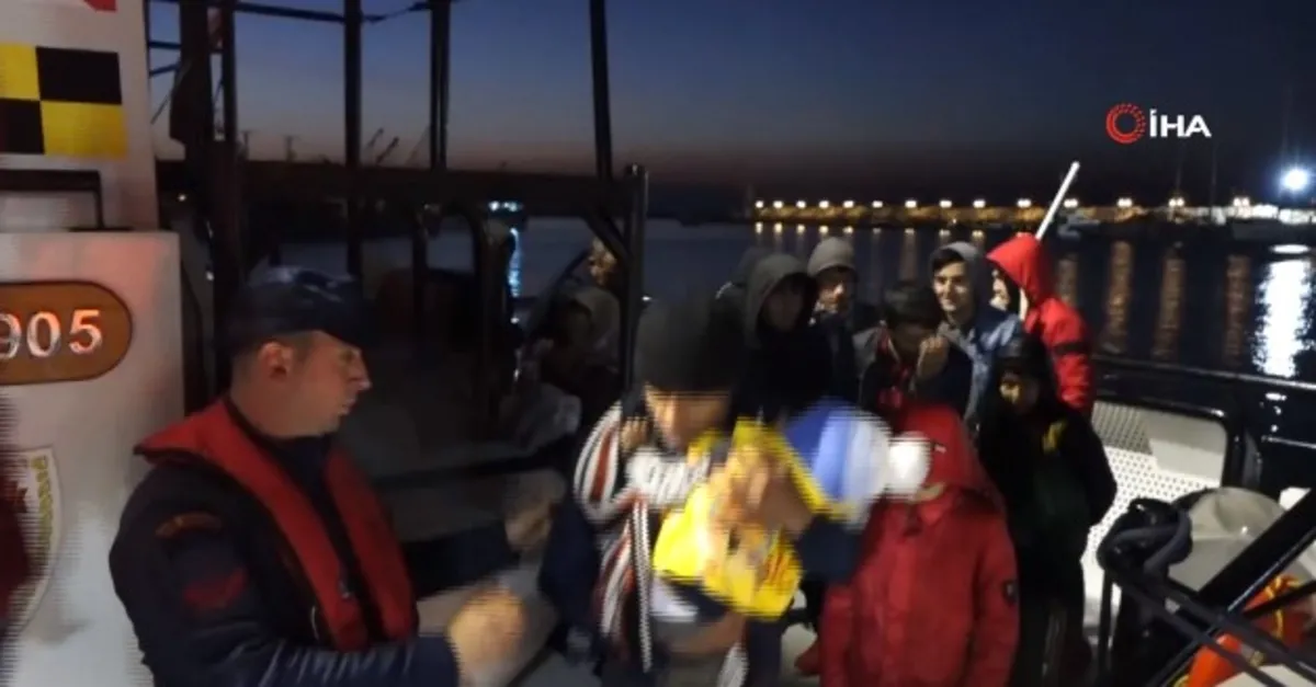 Çanakkale’de 96 kaçak göçmen yakalandı