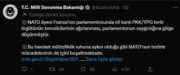 Son dakika: Fransa Senatosu'ndaki terör örgütü PKK/YPG kabulü sonrası Fransız Büyükelçisi Dışişleri'ne çağrıldı-4