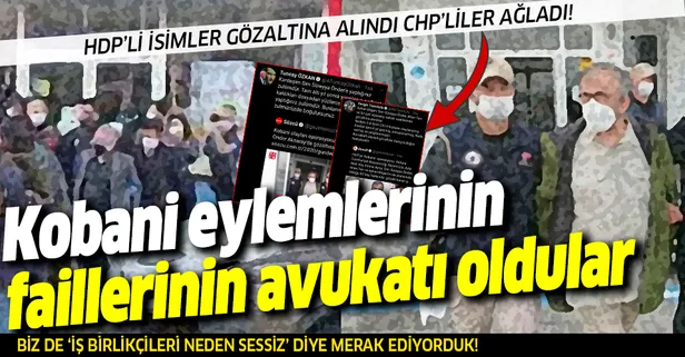 CHP Kobani eylemlerinin faillerinin avukatı oldu!