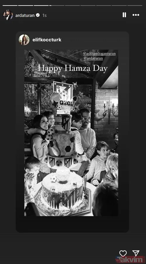 İşte Doğum Gününden Başka Bir Kare